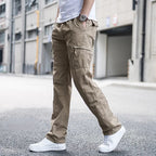 Men's Four Way Cargo Pants-Azzella London