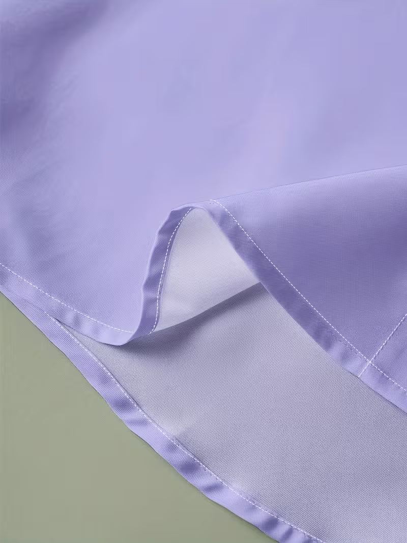 Men's Grandad Collar Shirt-Shirt-Azzella London