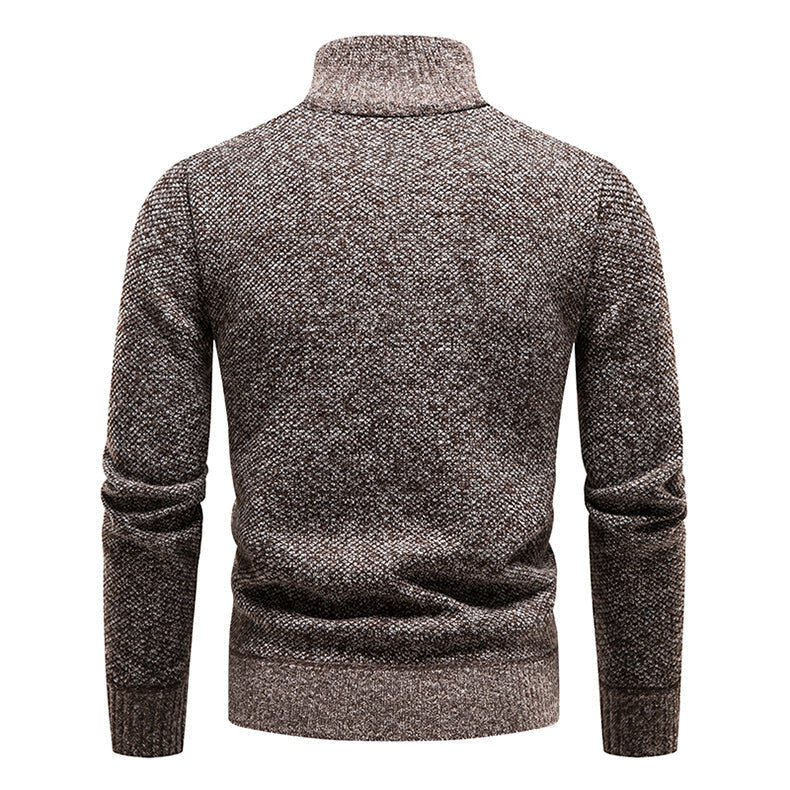 Men's Half Zip Sweater Knit-Azzella London
