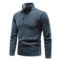 Men's Half Zip Sweater Knit-Azzella London