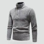 Men's Half Zip Sweater Knit-Azzella London