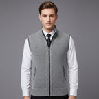 Men's High Collar Vest-Azzella London