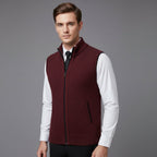 Men's High Collar Vest-Azzella London