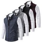 Men's High Collar Vest-Azzella London