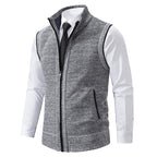 Men's High Collar Vest-Azzella London