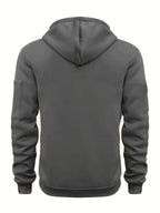 Men's Hooded Tracksuit with Cargo Joggers-Tracksuit-Azzella London