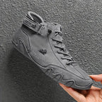 Men's Lace Up High Top Sneakers-Azzella London