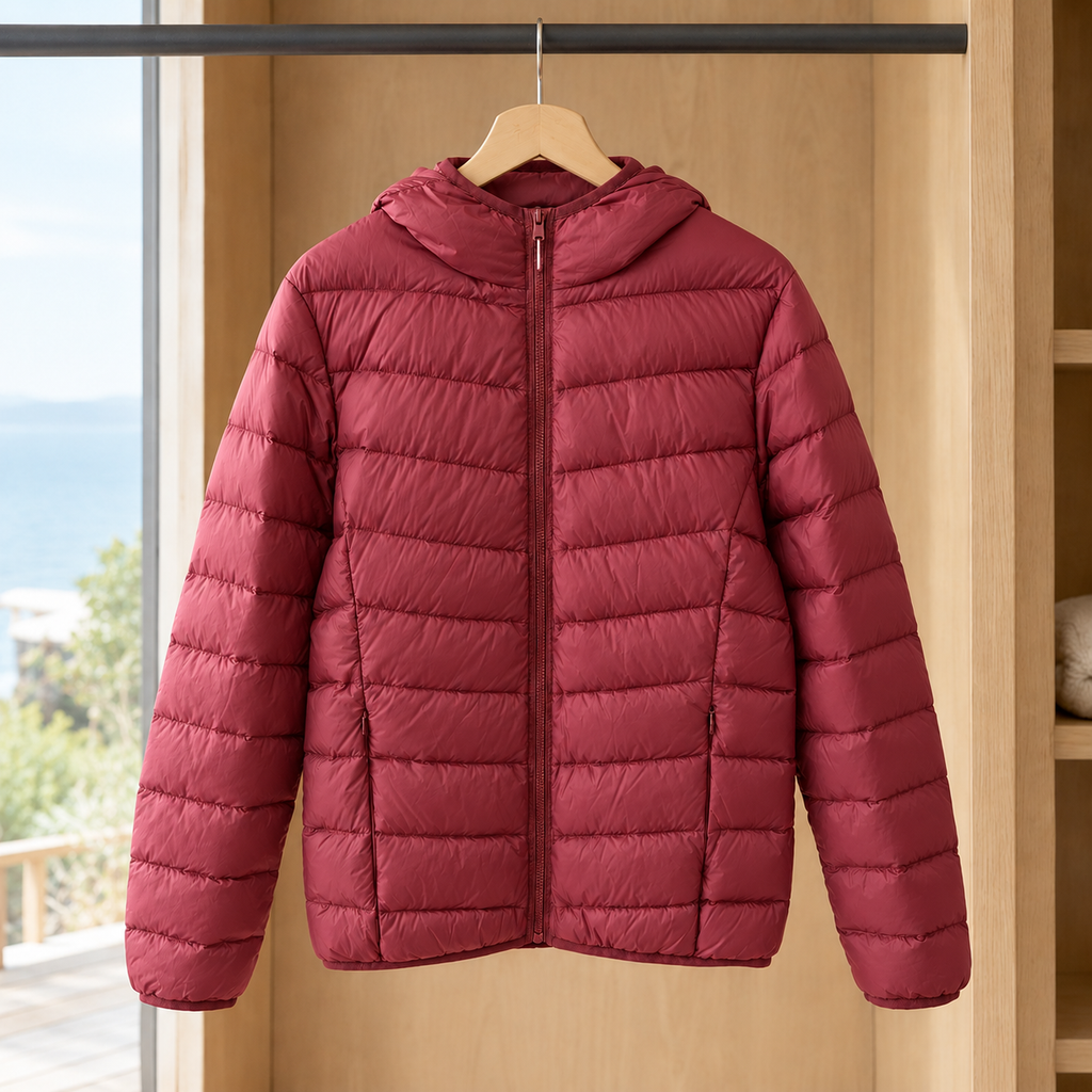 Men's Lightweight Hooded Quilted Jacket-Azzella London