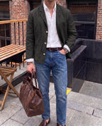Men's Lightweight Linen Blazer-Azzella London
