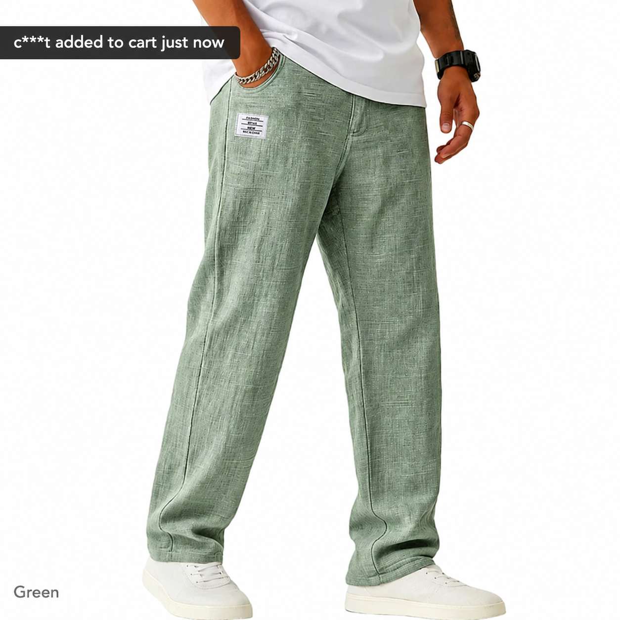 Men's Lightweight Linen Pants-Pants-Azzella London