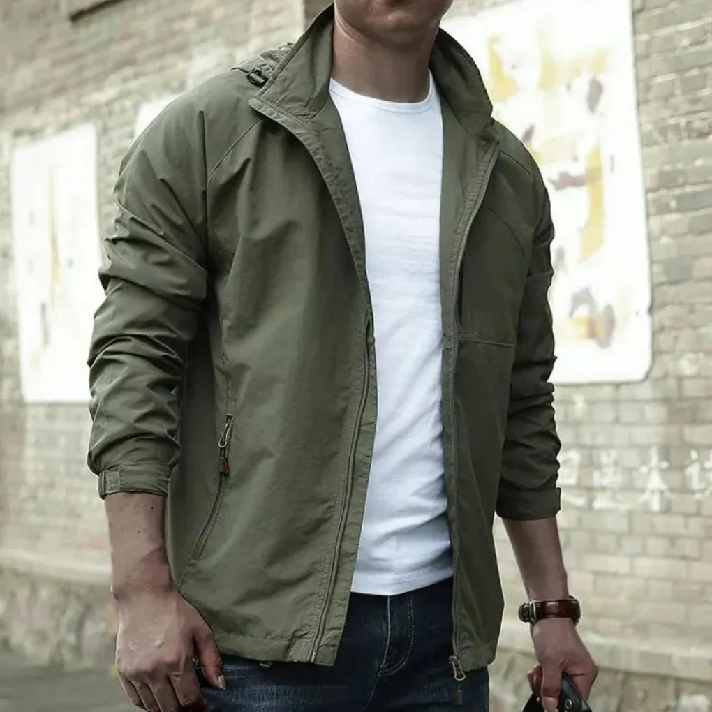 Men's Lightweight Water Jacket-Azzella London
