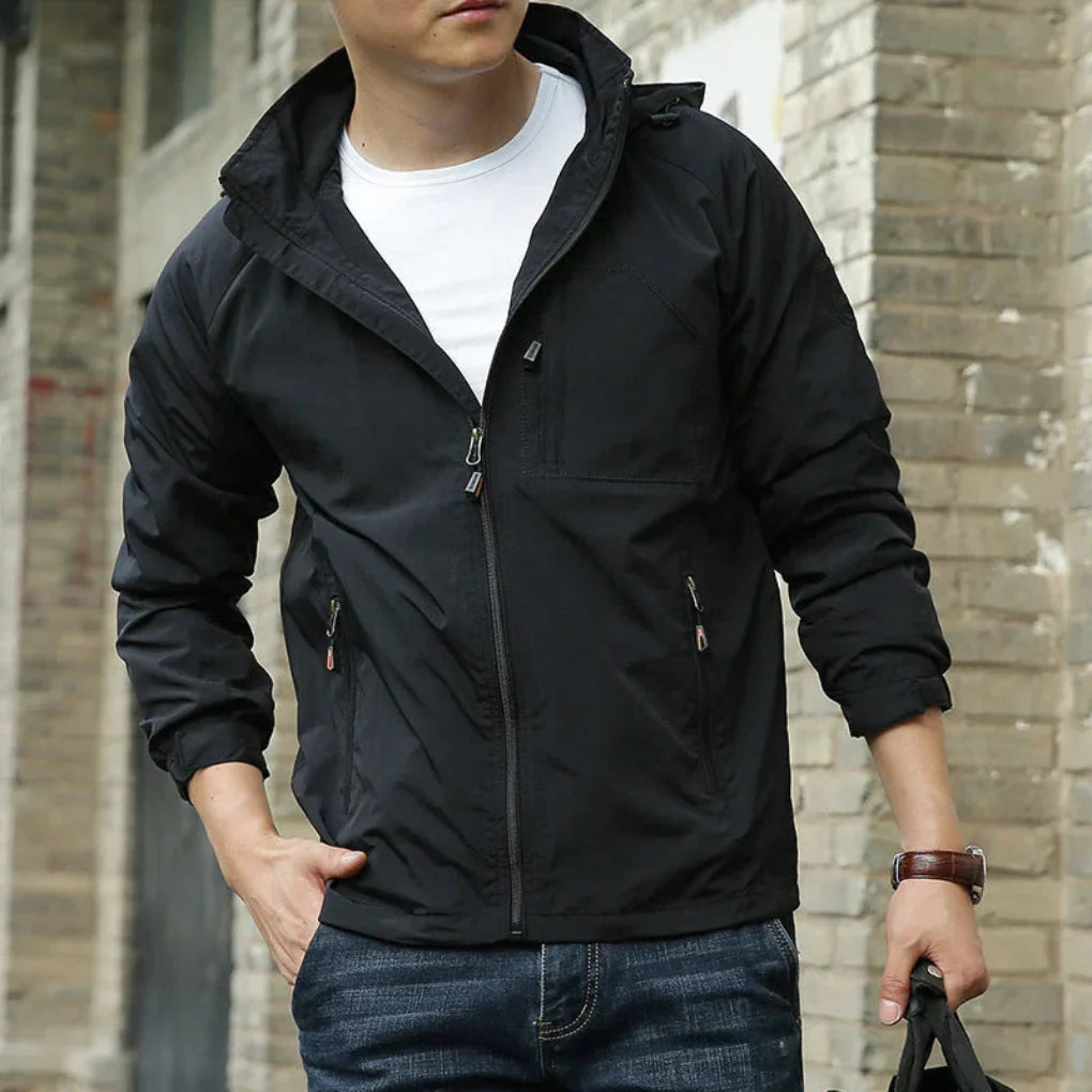 Men's Lightweight Water Jacket-Azzella London