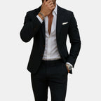 Men's Linen Wedding Suit-Suit-Azzella London