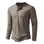 Men's Long Sleeve T-Shirt Cotton-Azzella London