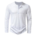 Men's Long Sleeve T-Shirt Cotton-Azzella London
