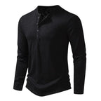 Men's Long Sleeve T-Shirt Cotton-Azzella London