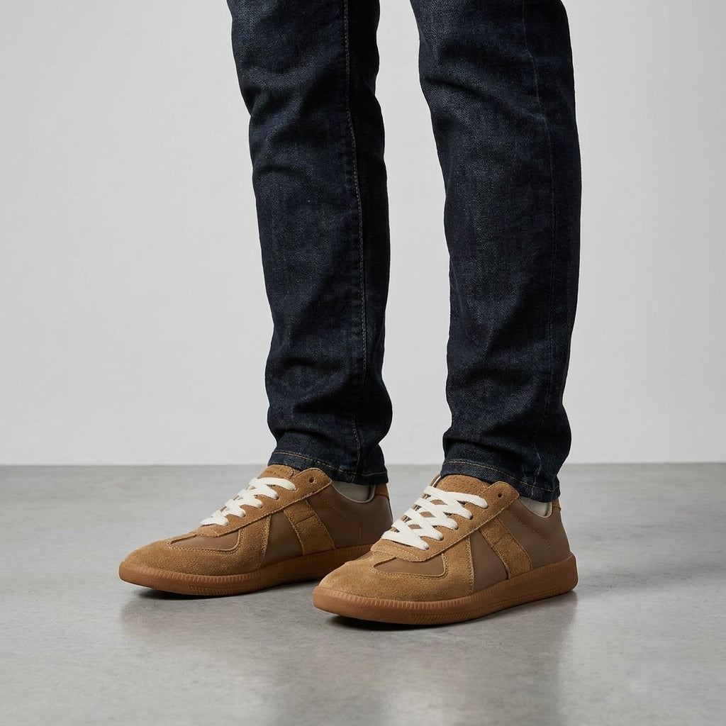 Men's Low-Top Sneakers-Sneakers-Azzella London