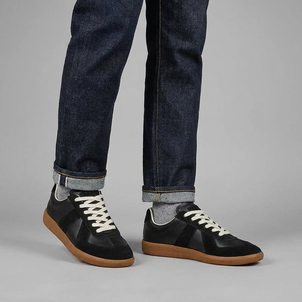 Men's Low-Top Sneakers-Sneakers-Azzella London
