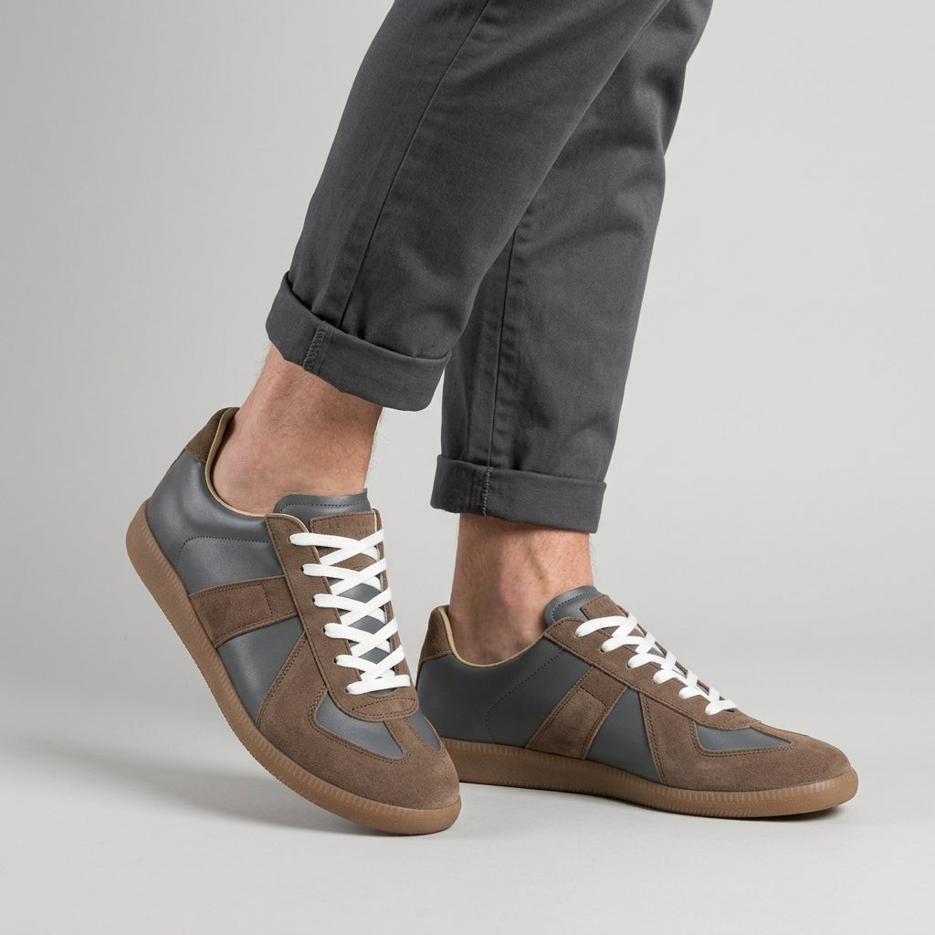 Men's Low-Top Sneakers-Sneakers-Azzella London