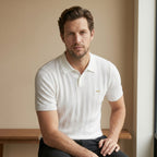 Men's Merino Wool Polo Shirt-Azzella London