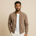 Men's Minimalist Zip Jacket-Azzella London