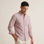 Men's Oxford Cotton Button-Up Shirt-Azzella London