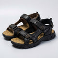 Men’s Perforated Adjustable Comfort Sandals-Azzella London
