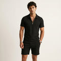 Men's Polo Shirt and Shorts Set-Azzella London
