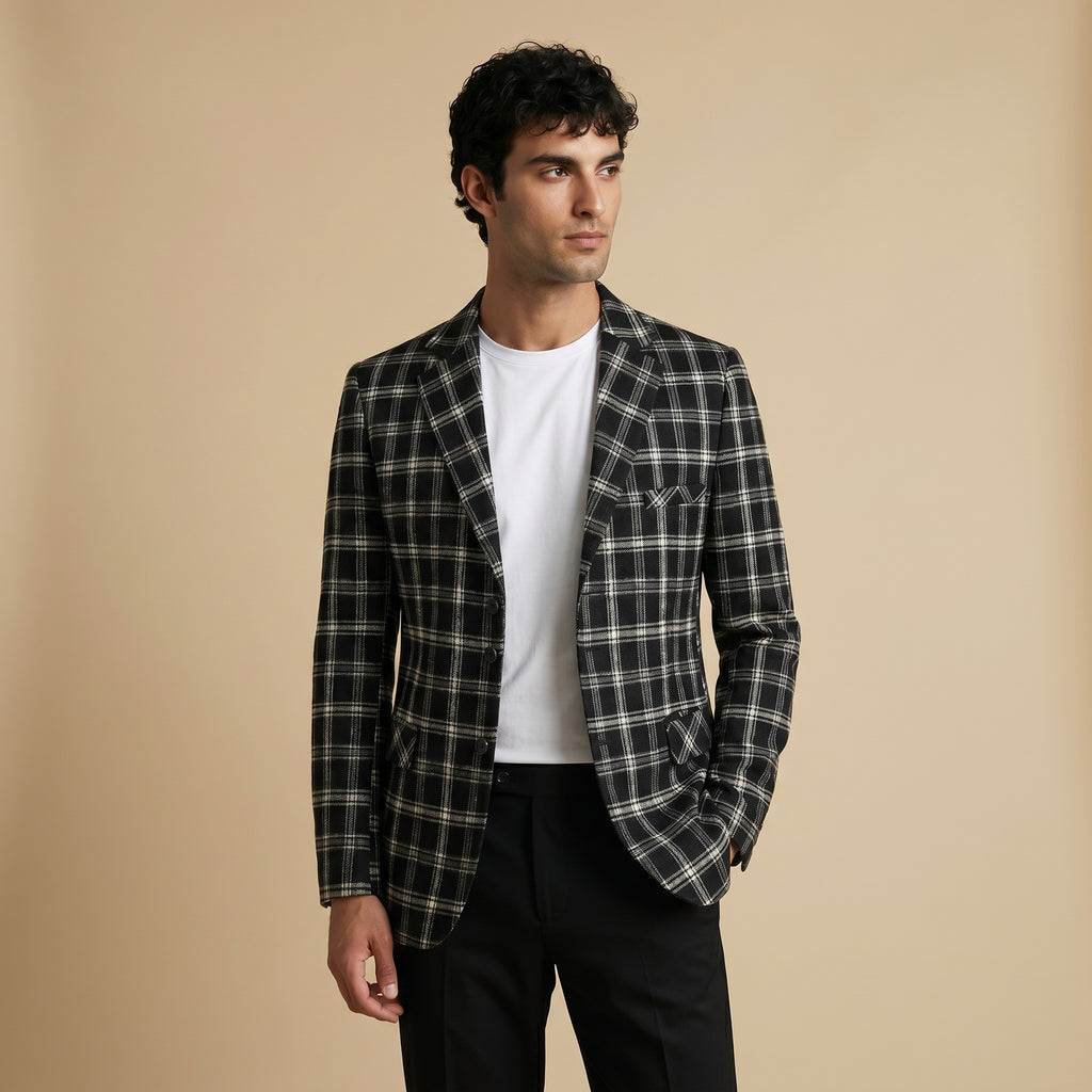 Men's Refined Tailored Blazer-Azzella London