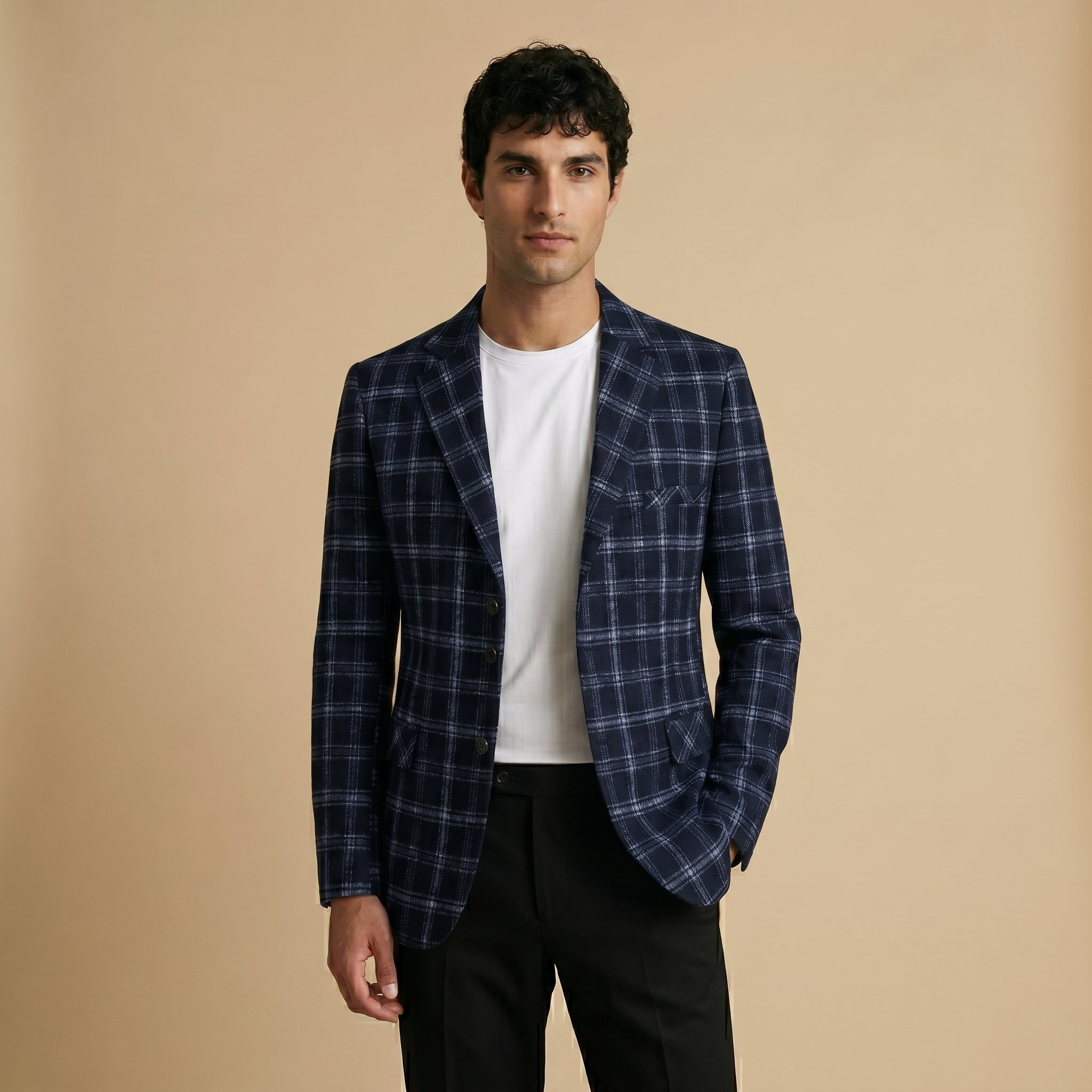 Men's Refined Tailored Blazer-Azzella London