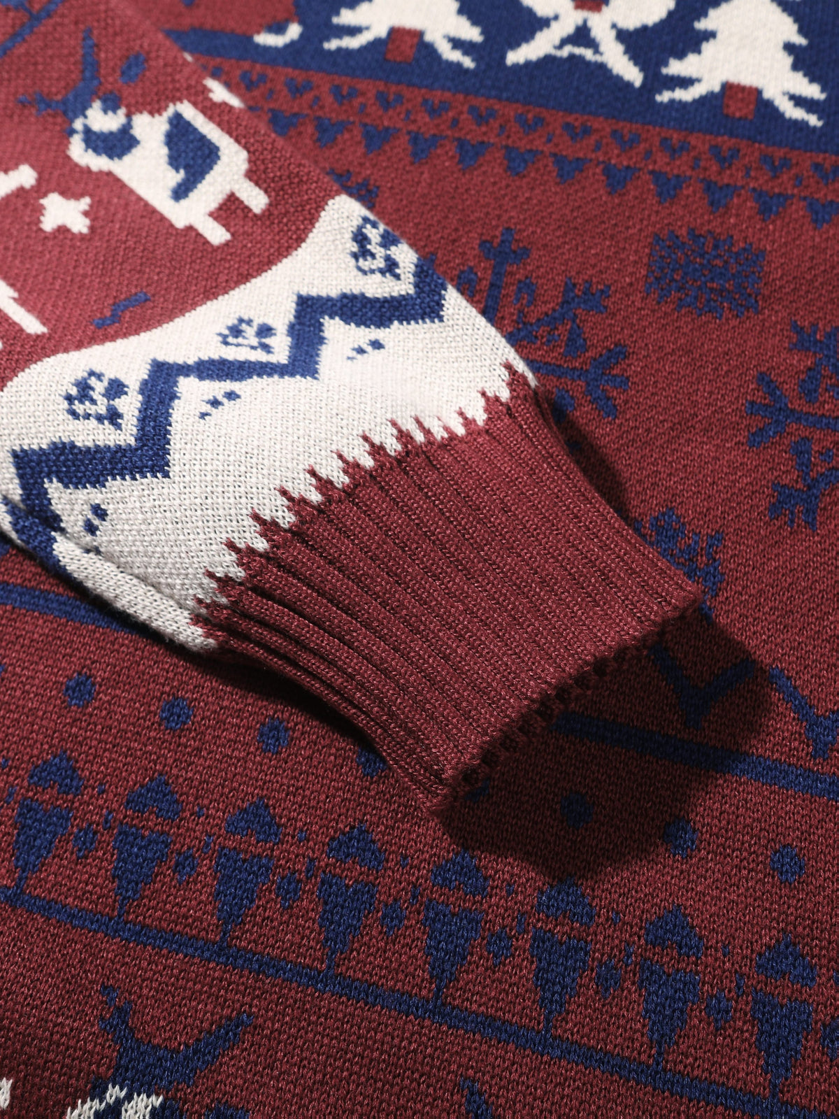 Men's Reindeer Hooded Christmas Jumper-Hoodie-Azzella London