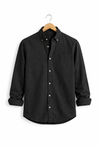 Men's Relaxed-Fit Chambray Shirt-Shirt-Azzella London