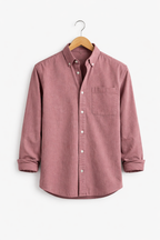 Men's Relaxed-Fit Chambray Shirt-Shirt-Azzella London