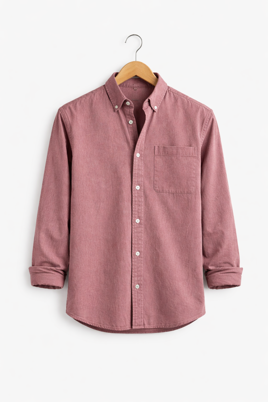 Men's Relaxed-Fit Chambray Shirt-Shirt-Azzella London