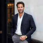 Men's Relaxed Silhouette Blazer-Azzella London