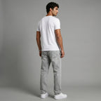 Men's Relaxed Straight-Leg Jeans-Azzella London