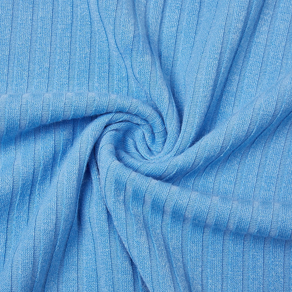 Men's Ribbed Knit Polo-Polo Shirt-Azzella London