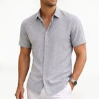 Men's Short Sleeve Shirt-Azzella London