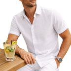Men's Short Sleeve Shirt-Azzella London