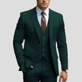 Men's Slim Fit Three Piece Suit-Azzella London