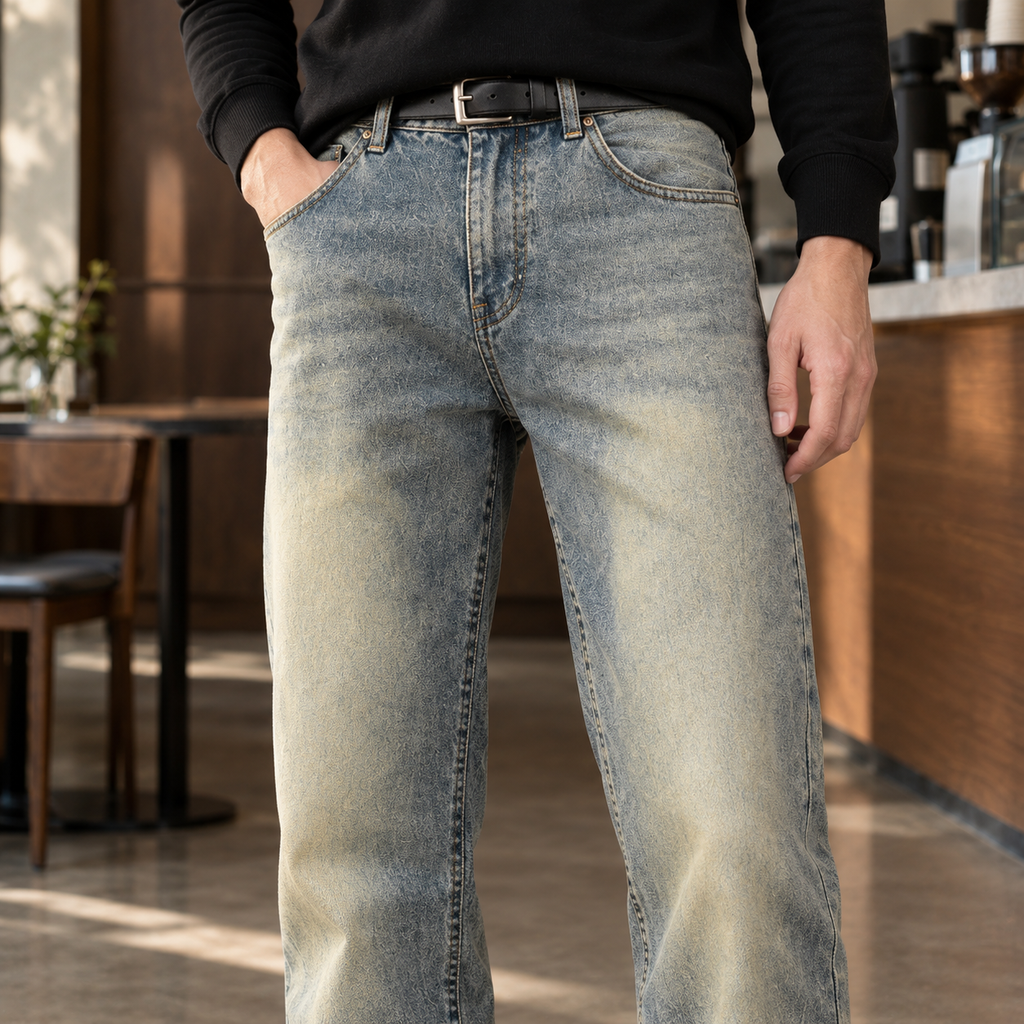Men's Slim To Jeans-Azzella London