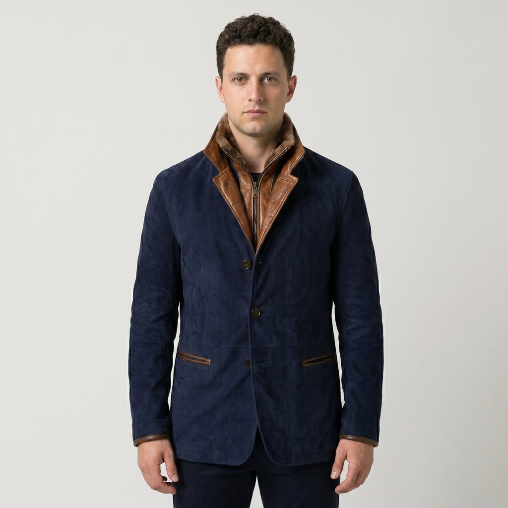 Men's Smart Casual Blazer Jacket-Azzella London