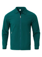 Men's Sports Lapel Zip Jacket-Jacket-Azzella London