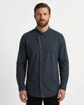 Men's Stand Collar Shirt-Azzella London
