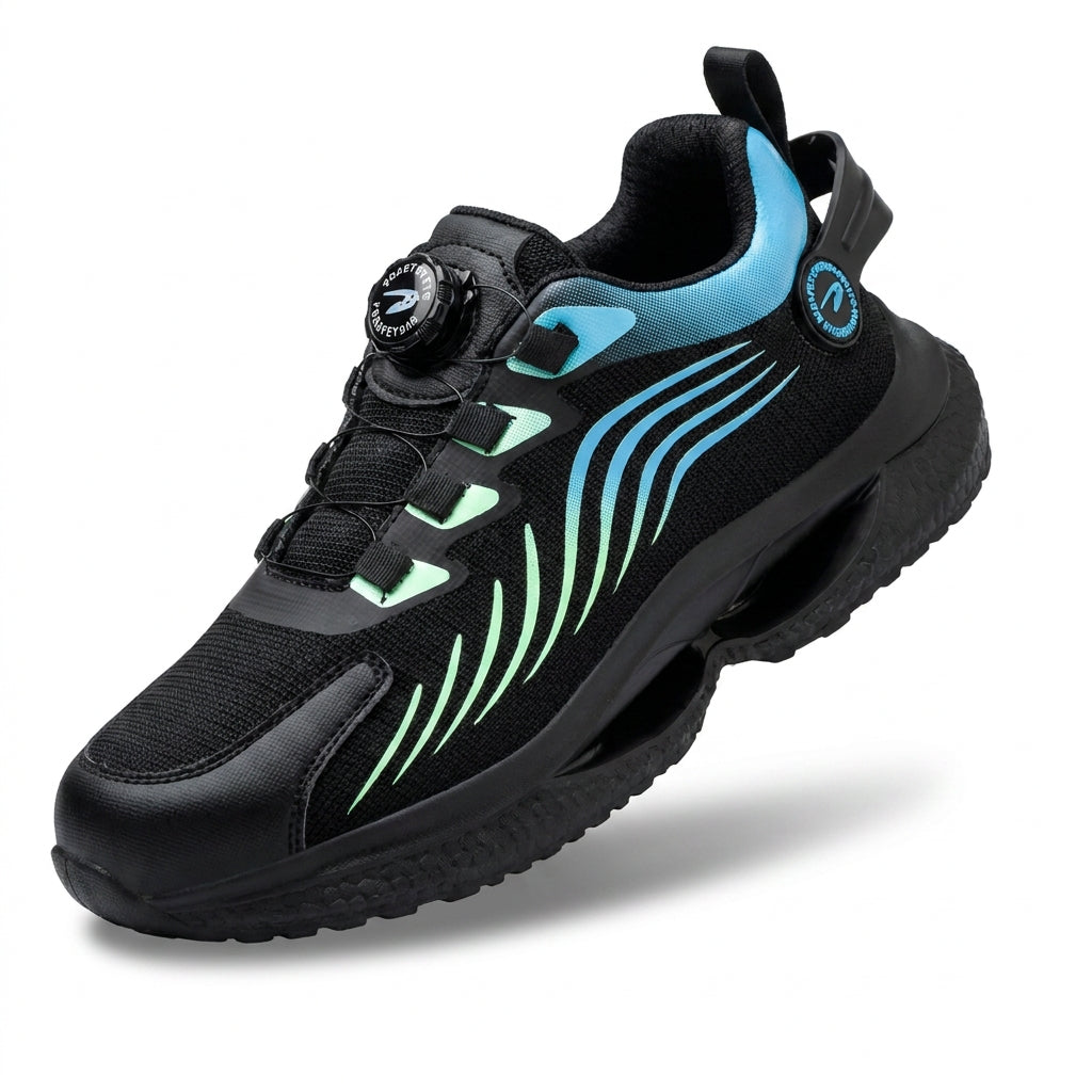 Men's Steel Toe Safety Sneakers-Azzella London