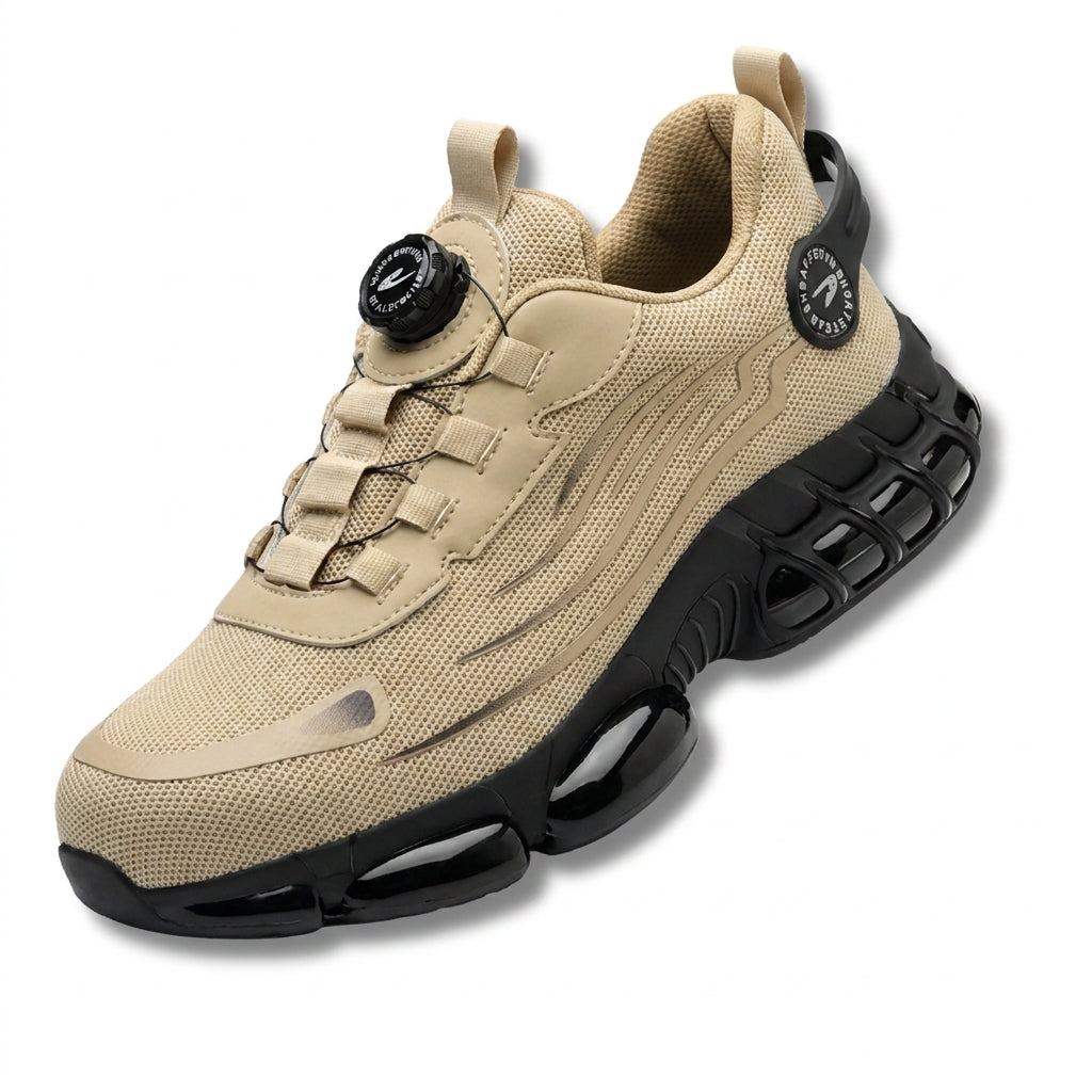 Men's Steel Toe Safety Sneakers-Azzella London