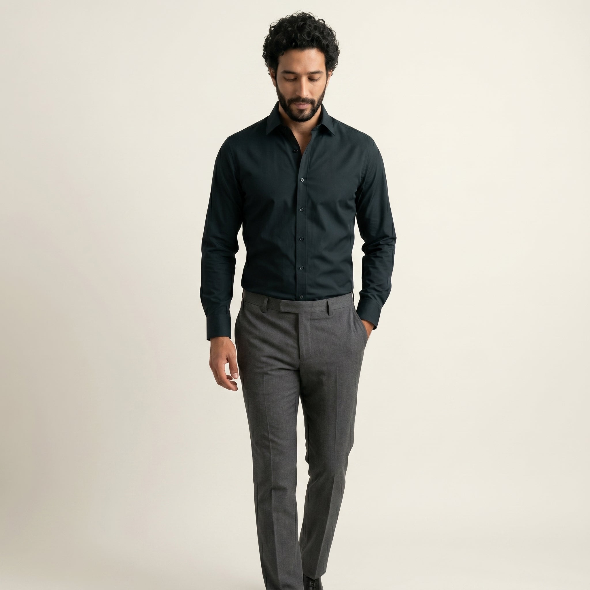 Men's Stretch Dress Shirt-Azzella London