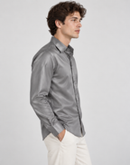 Men's Stretch Wrinkle Shirt-Azzella London