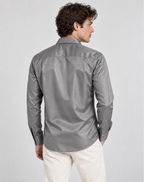 Men's Stretch Wrinkle Shirt-Azzella London