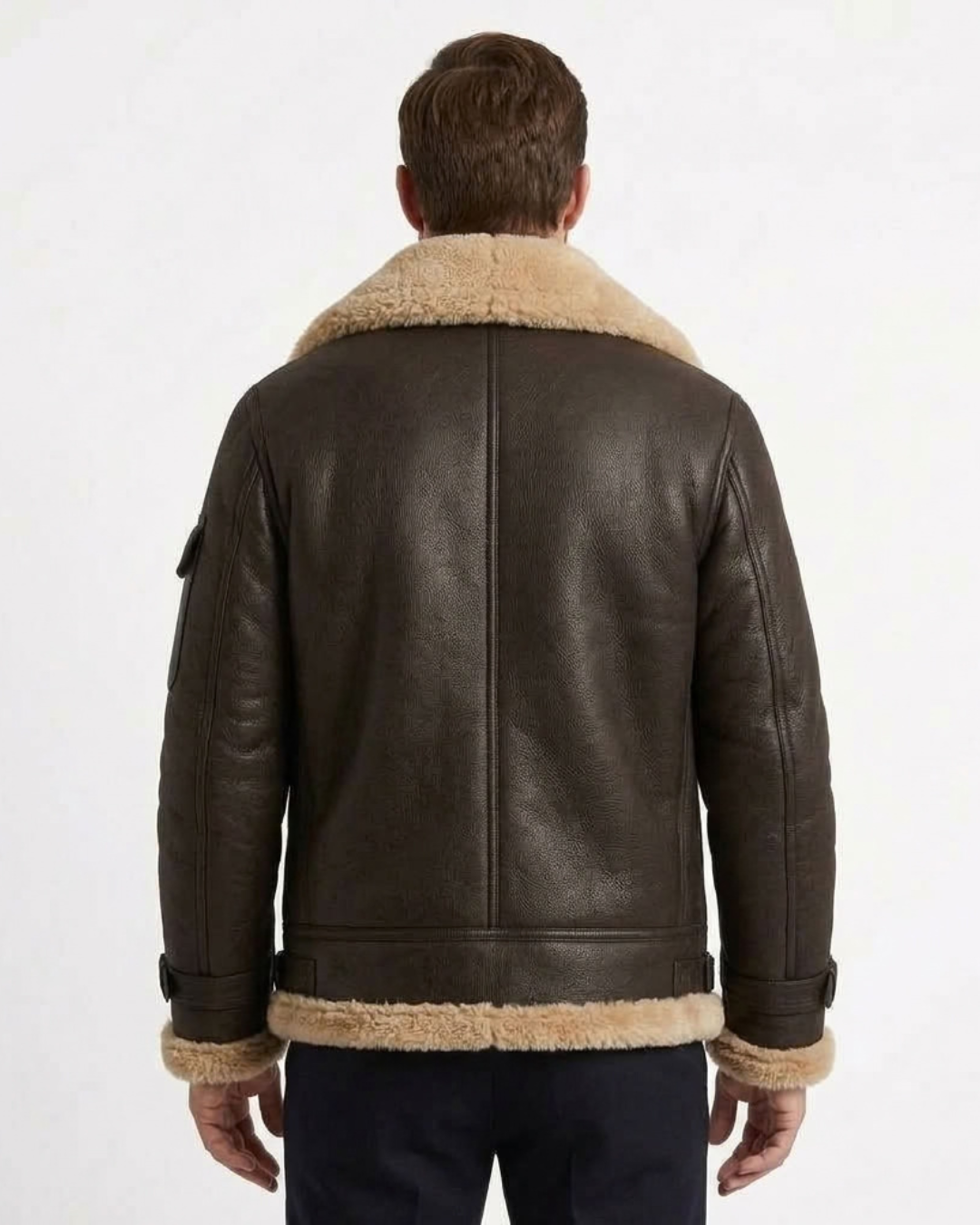 Men's Structured Fleece Jacket-Azzella London
